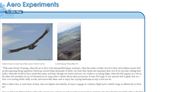 Desktop Screenshot of aeroexperiments.org