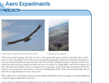 Tablet Screenshot of aeroexperiments.org
